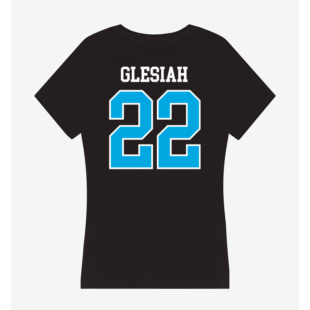 Dakota State - NCAA Football : Sam Glesiah - Women's V-Neck T-Shirt-1