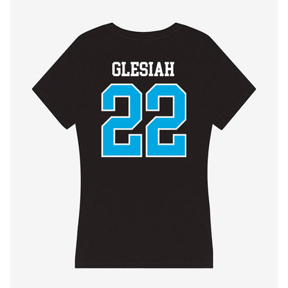 Dakota State - NCAA Football : Sam Glesiah - Women's V-Neck T-Shirt-1