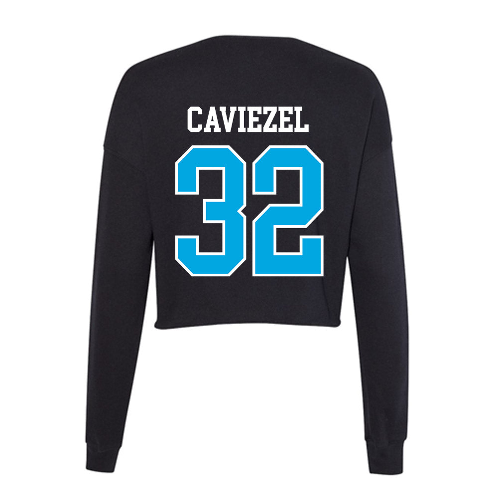 Dakota State - NCAA Football : Matthew Caviezel - Women's Cropped Crew Fleece-1