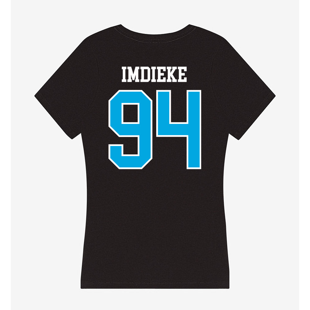 Dakota State - NCAA Football : Jacob Imdieke - Women's V-Neck T-Shirt-1