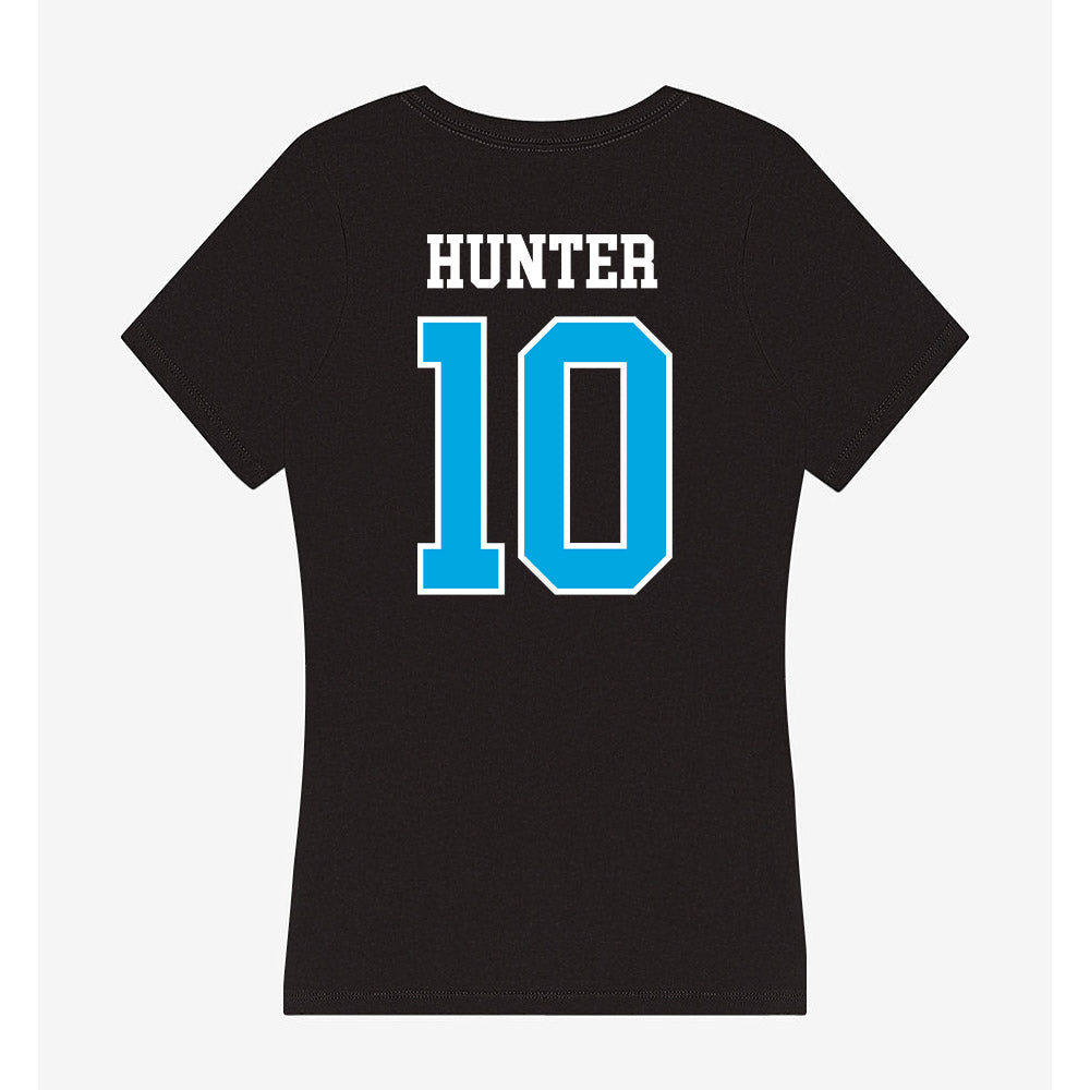 Dakota State - NCAA Football : Isaak Hunter - Women's V-Neck T-Shirt-1