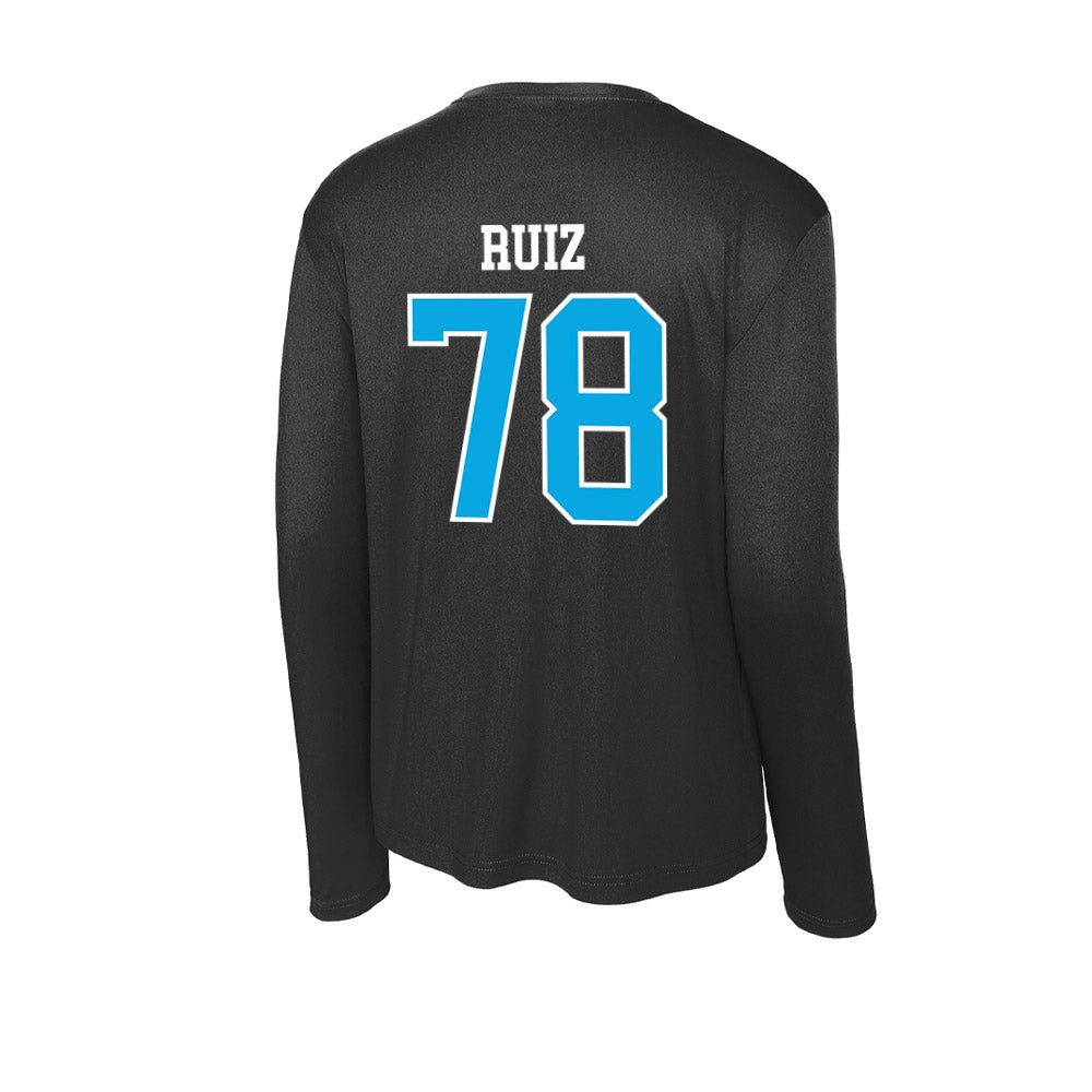 Dakota State - NCAA Football : Uziel Ruiz - Activewear Long Sleeve T-Shirt-1