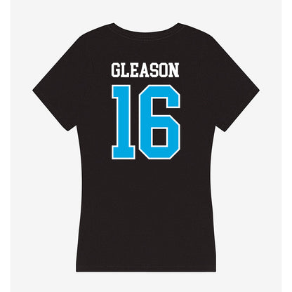 Dakota State - NCAA Football : Kris Gleason - Women's V-Neck T-Shirt-1