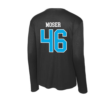 Dakota State - NCAA Football : Anthony Moser - Activewear Long Sleeve T-Shirt-1