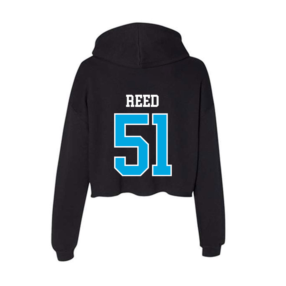 Dakota State - NCAA Football : Allen Reed - Women's Crop Fleece Hoodie-1