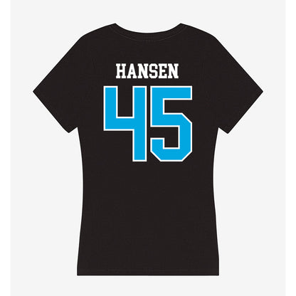 Dakota State - NCAA Baseball : Ben Hansen - Women's V-Neck T-Shirt-1