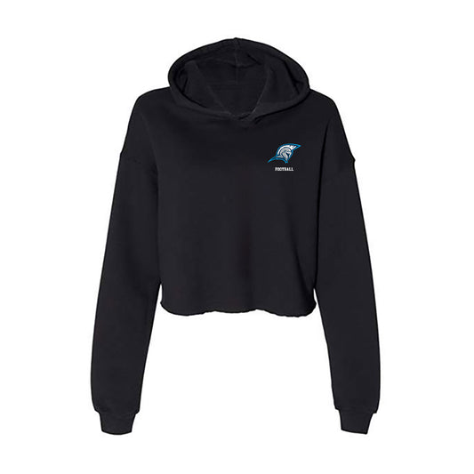 Dakota State - NCAA Football : Spencer Bush-Graslie - Women's Crop Fleece Hoodie-0