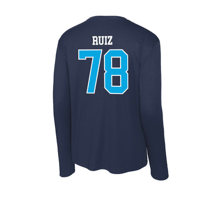 Dakota State - NCAA Football : Uziel Ruiz - Classic Shersey Activewear Long Sleeve T-Shirt-1