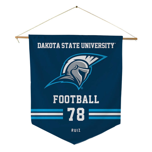 Dakota State - NCAA Football : Uziel Ruiz - Pennant - 18" x 21"-0