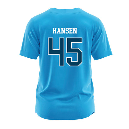 Dakota State - NCAA Baseball : Ben Hansen - Blue Jersey-1