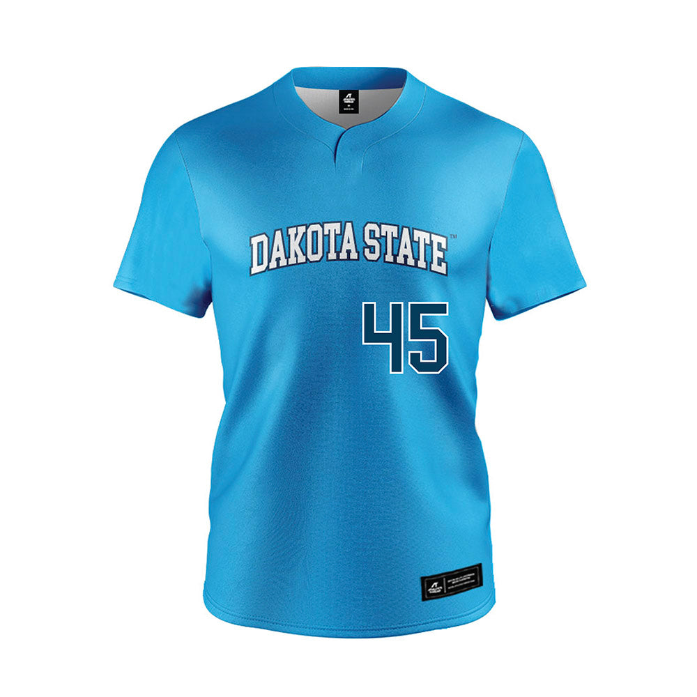 Dakota State - NCAA Baseball : Ben Hansen - Blue Jersey-0