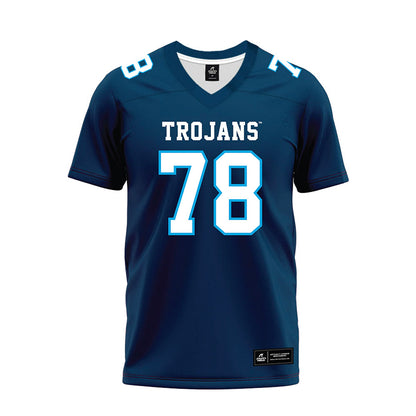 Dakota State - NCAA Football : Uziel Ruiz - Navy Premium Football Jersey-0