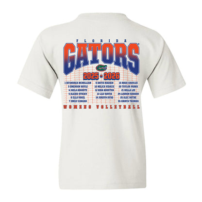 Florida - NCAA Women's Volleyball : - Roster Youth T-Shirt-1
