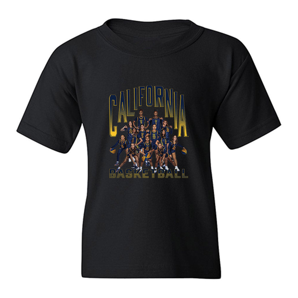 UC Berkeley - NCAA Women's Basketball : - Team Collage Youth T-Shirt-0