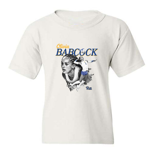 Pittsburgh - NCAA Women's Volleyball : Olivia Babcock - Collage Youth T-Shirt-0