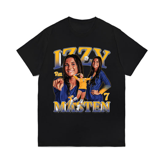 Pittsburgh - NCAA Women's Volleyball : Izzy Masten - Collage Comfort Colors T-Shirt-0