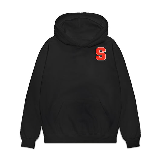 Syracuse - NCAA Women's Ice Hockey : Stella Costabile - Caricature Premium Hooded Sweatshirt-0