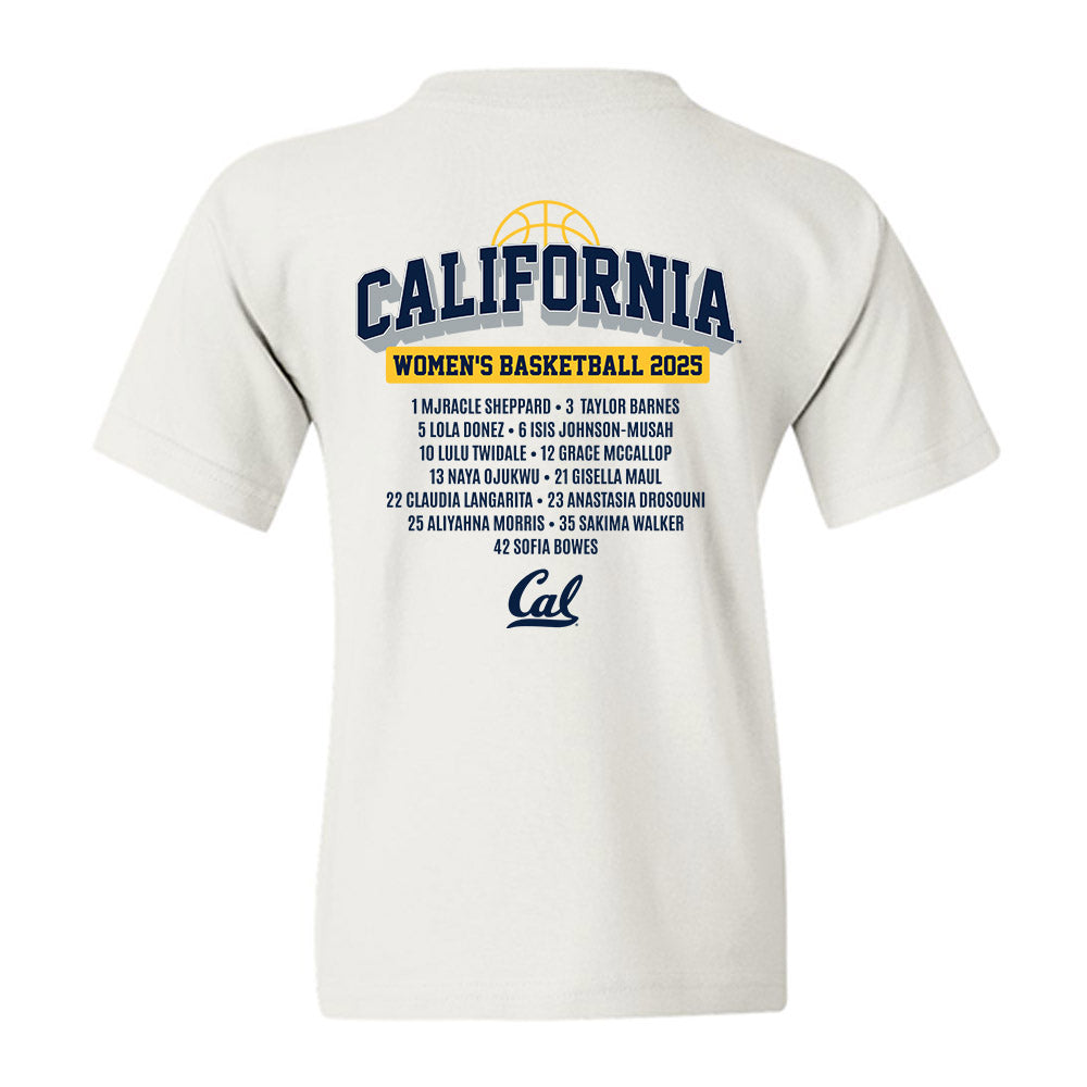 UC Berkeley - NCAA Women's Basketball : Roster Shirt Youth T-Shirt-1