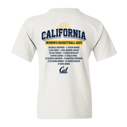 UC Berkeley - NCAA Women's Basketball : Roster Shirt Youth T-Shirt-1