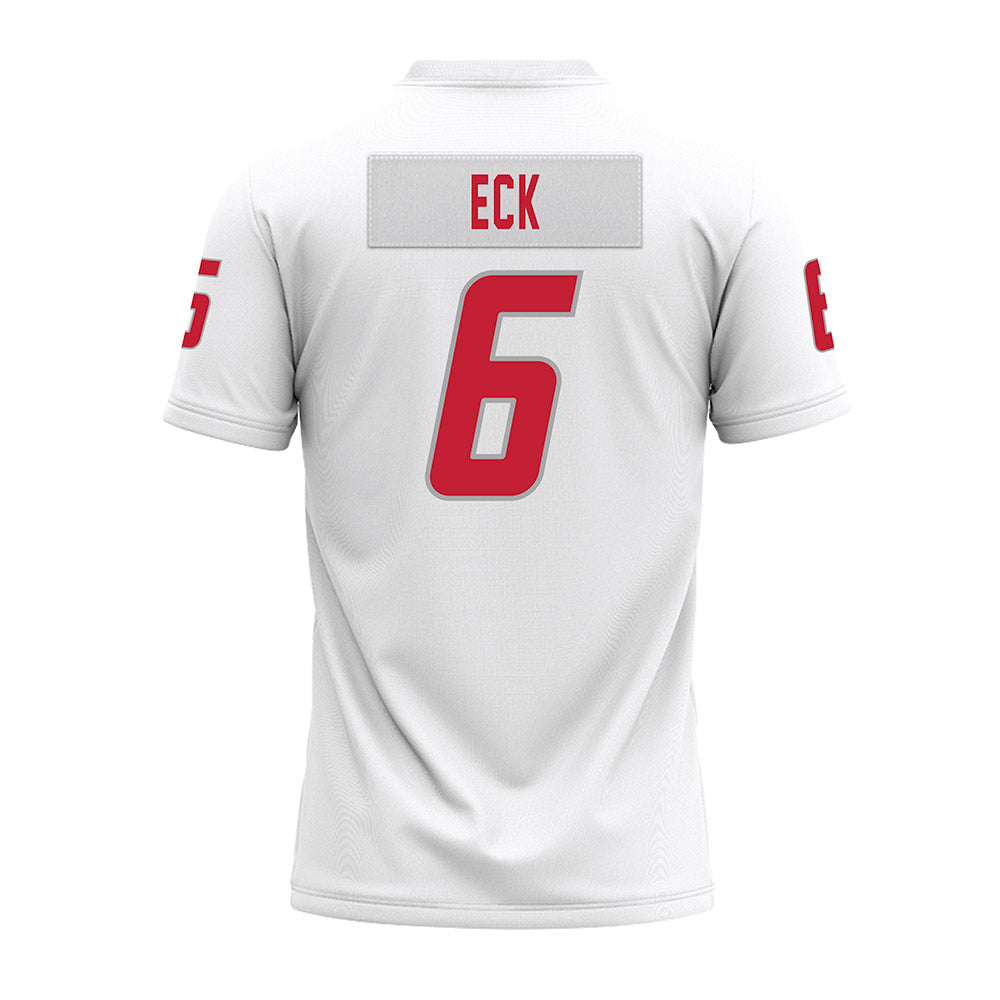 New Mexico - NCAA Football : Jaxton Eck - White Premium Football Jersey-1