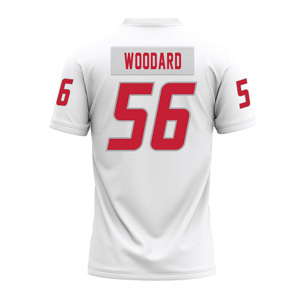 New Mexico - NCAA Football : Sa'Kylee Woodard - White Premium Football Jersey-1