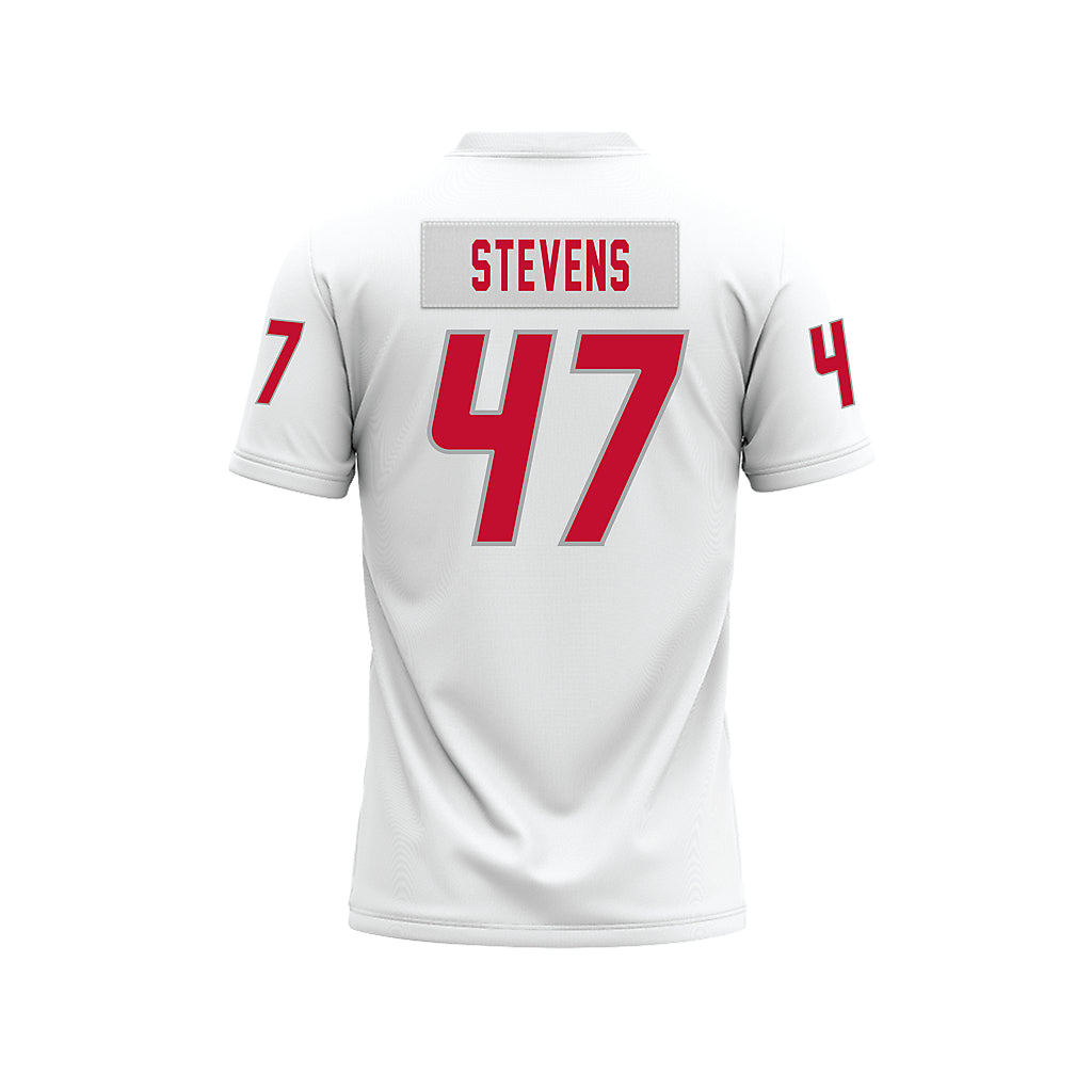 New Mexico - NCAA Football : Marcus Stevens - White Premium Football Jersey-1