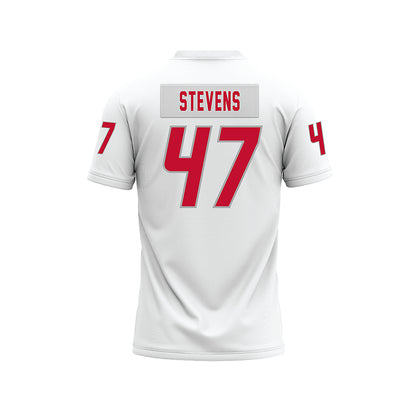 New Mexico - NCAA Football : Marcus Stevens - White Premium Football Jersey-1