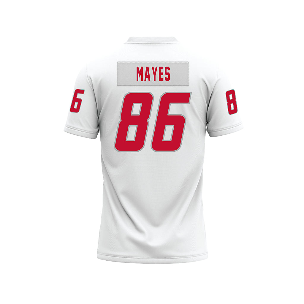 New Mexico - NCAA Football : D'Angelo Mayes - White Premium Football Jersey-1