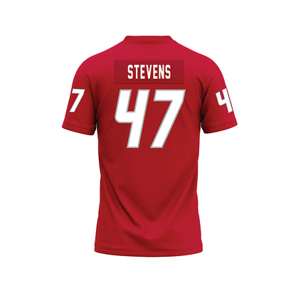 New Mexico - NCAA Football : Marcus Stevens - Red Premium Football Jersey-1