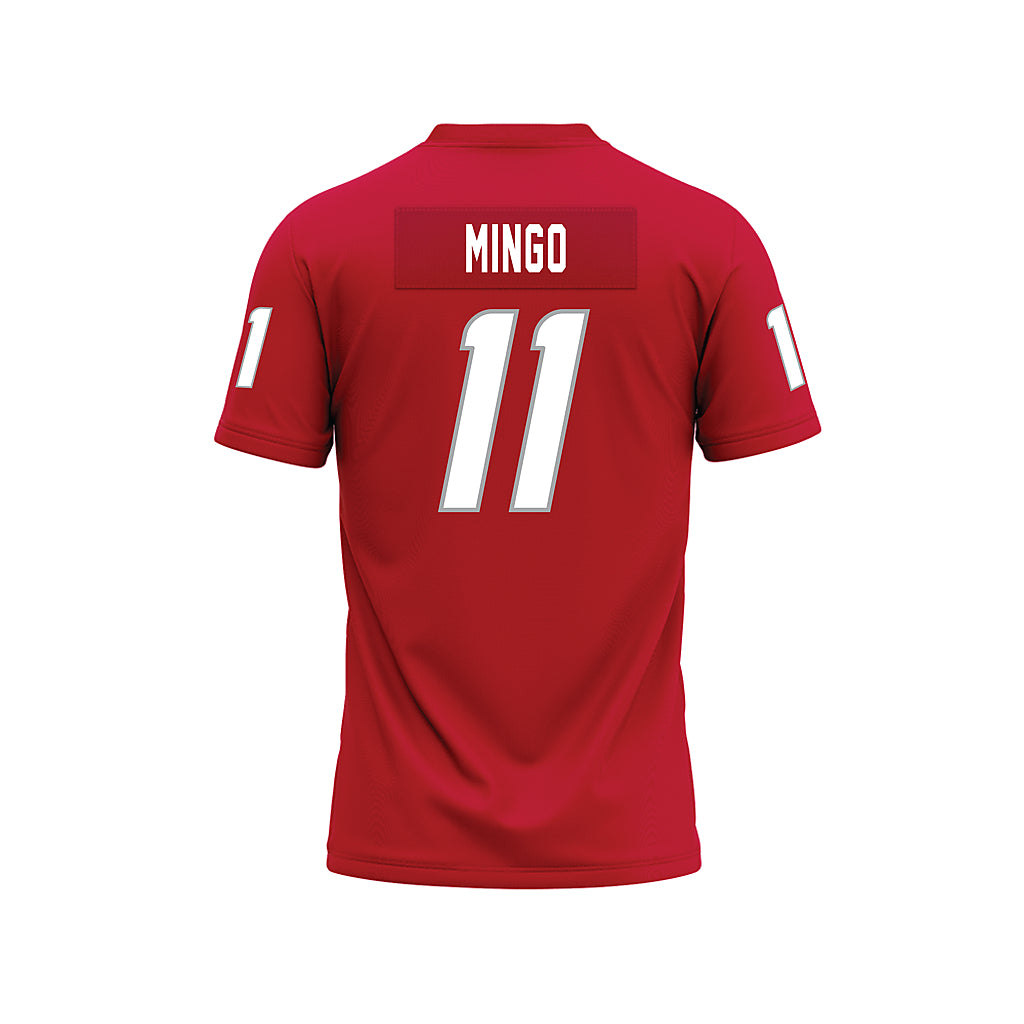 New Mexico - NCAA Football : Massiah Mingo - Red Premium Football Jersey-1
