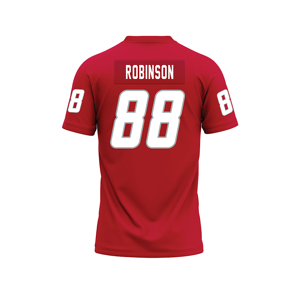 New Mexico - NCAA Football : Ajahvea Robinson - Red Premium Football Jersey-1