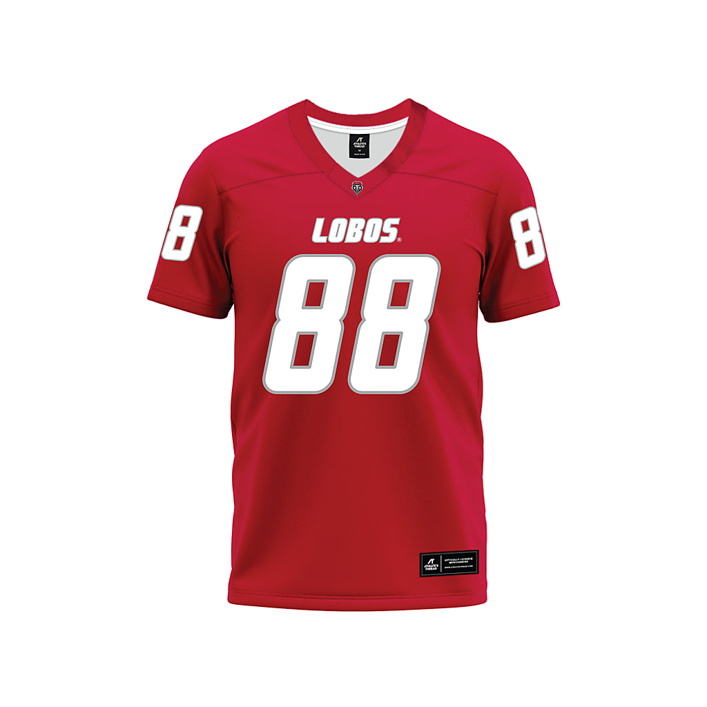 New Mexico - NCAA Football : Ajahvea Robinson - Red Premium Football Jersey-0