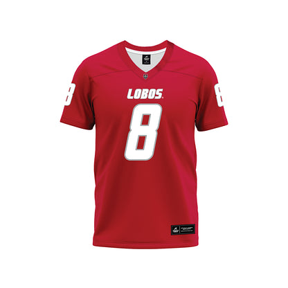 New Mexico - NCAA Football : Ormanie Arnold - Red Premium Football Jersey-0