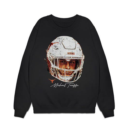 Texas - NCAA Football : Michael Taaffe - Game Face Premium Crewneck Sweatshirt-0