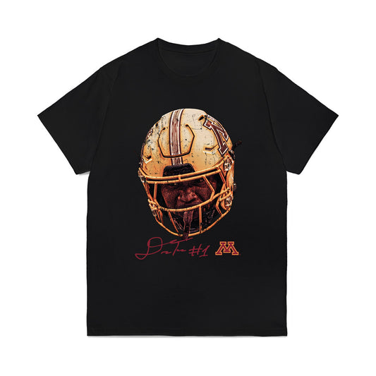 Minnesota - NCAA Football : Darius Taylor - Game Face Comfort Colors T-Shirt-0