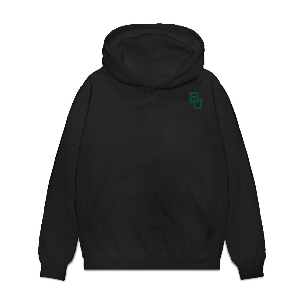 Baylor - NCAA Softball : Faith Piper - Collage Premium Hooded Sweatshirt-0