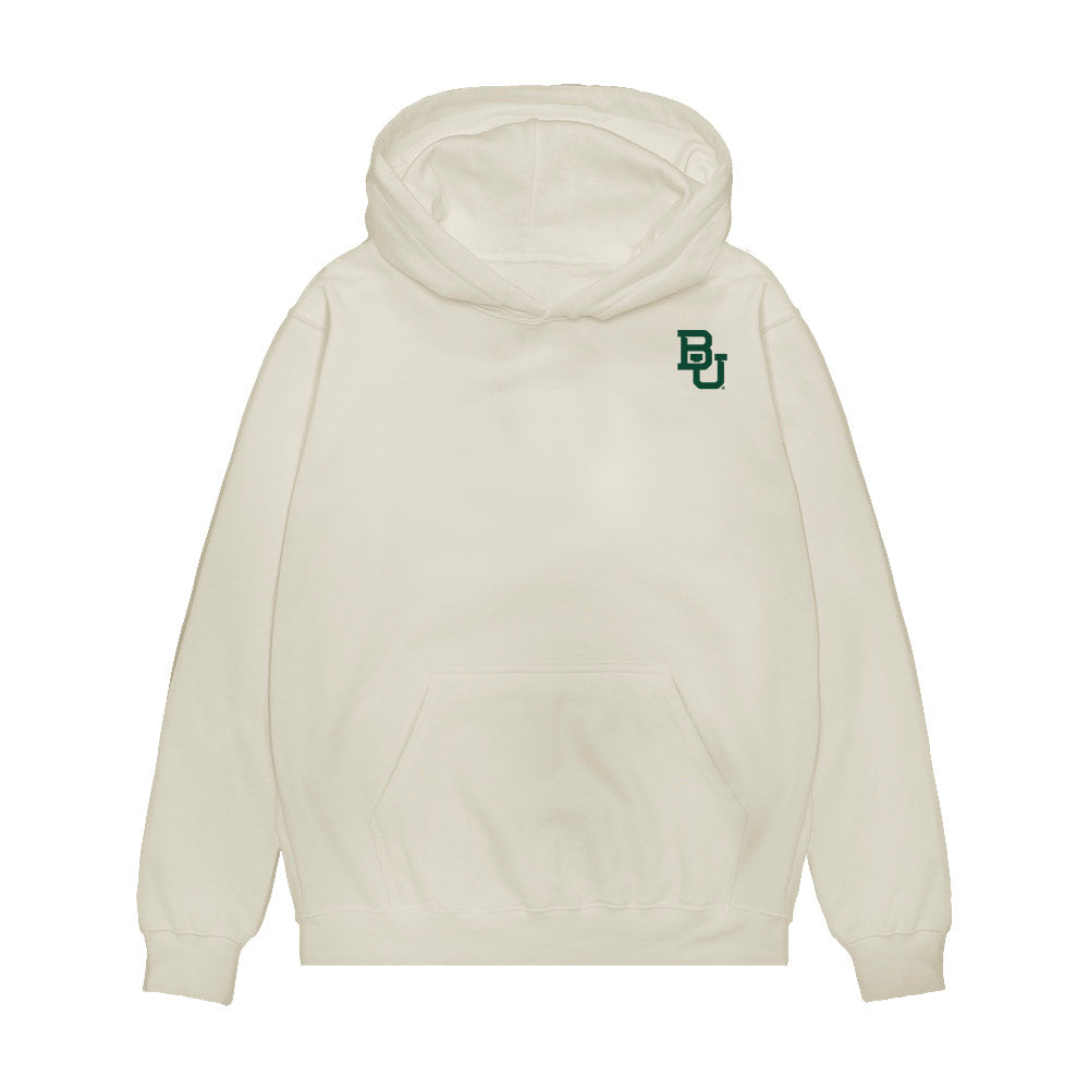 Baylor - NCAA Softball : Faith Piper - Collage Premium Hooded Sweatshirt-0