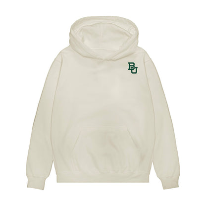 Baylor - NCAA Softball : Faith Piper - Collage Premium Hooded Sweatshirt-0