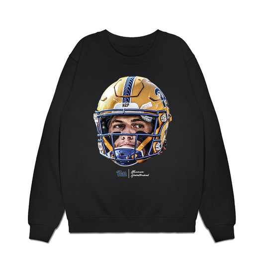 Pittsburgh - NCAA Football : Mason Heintschel - Game Face Premium Crewneck Sweatshirt-0