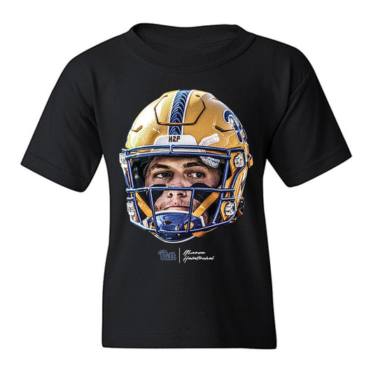 Pittsburgh - NCAA Football : Mason Heintschel - Game Face Youth T-Shirt-0