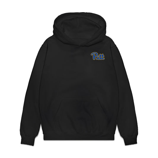 Pittsburgh - NCAA Football : Mason Heintschel - Legacy Premium Hooded Sweatshirt-0