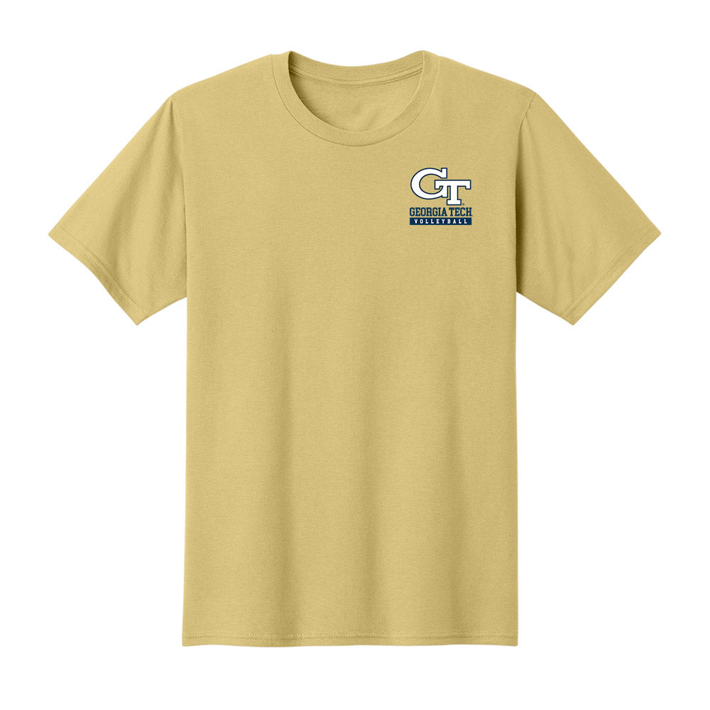 Georgia Tech - NCAA Womens Volleyball : Team Collage T-Shirt-0