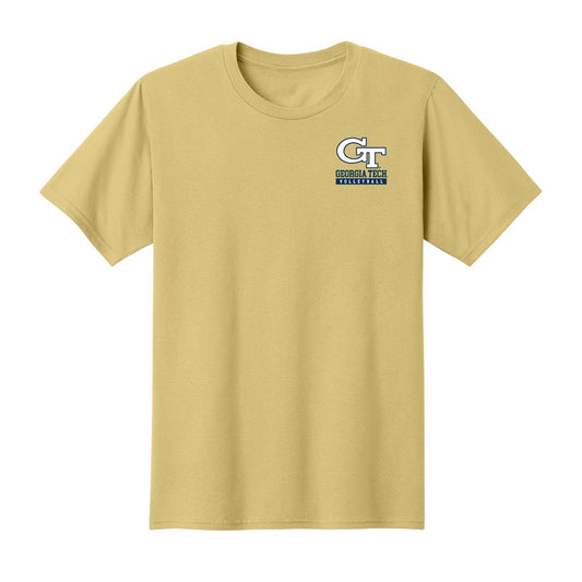 Georgia Tech - NCAA Womens Volleyball : Team Collage T-Shirt-0