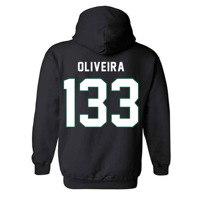 Plymouth State - NCAA Wrestling : Jacob Oliveira - Classic Shersey Hooded Sweatshirt-1