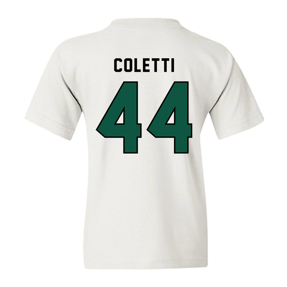 Plymouth State - NCAA Football : Adam Coletti - Classic Shersey Youth T-Shirt-1