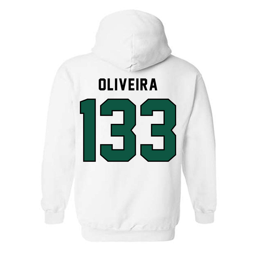 Plymouth State - NCAA Wrestling : Jacob Oliveira - Classic Shersey Hooded Sweatshirt-1