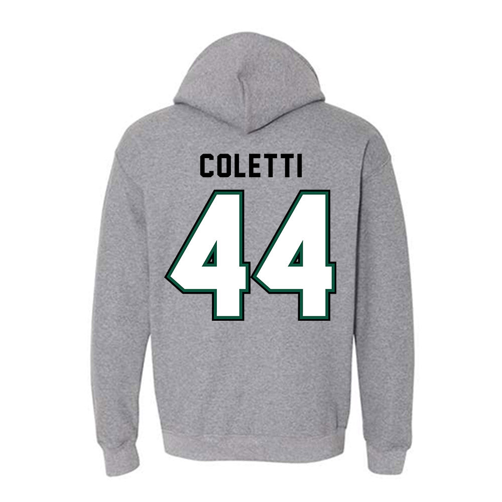 Plymouth State - NCAA Football : Adam Coletti - Classic Shersey Hooded Sweatshirt-1