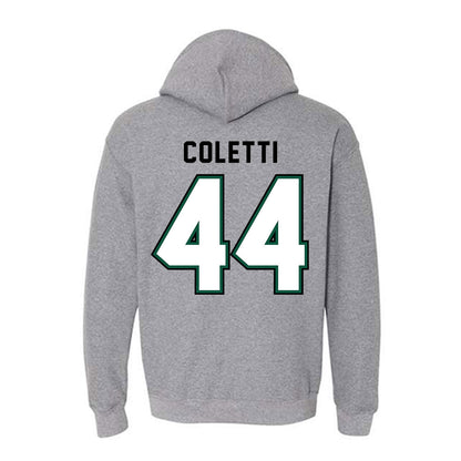 Plymouth State - NCAA Football : Adam Coletti - Classic Shersey Hooded Sweatshirt-1