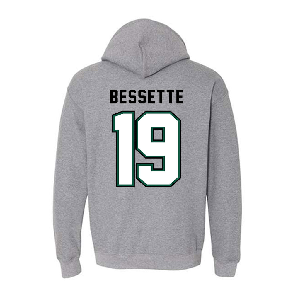 Plymouth State - NCAA Softball : Emily Bessette - Classic Shersey Hooded Sweatshirt-1
