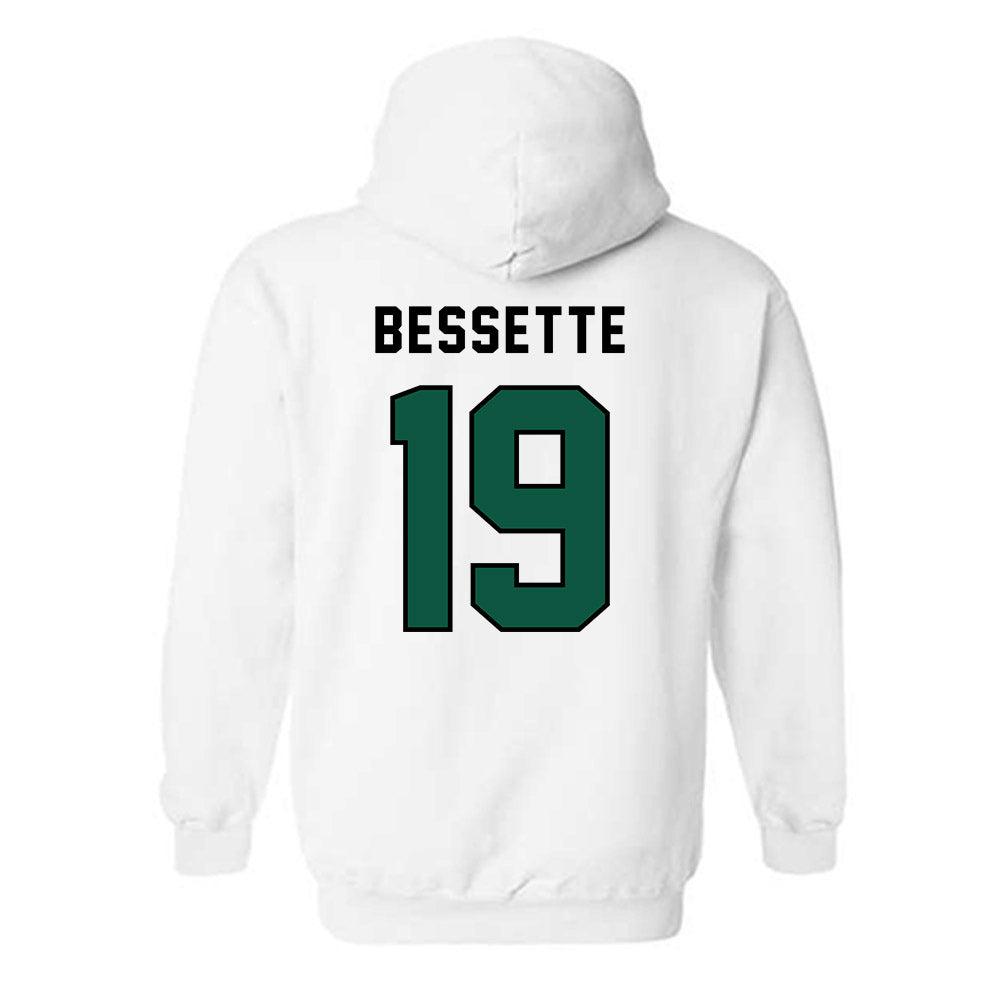 Plymouth State - NCAA Softball : Emily Bessette - Classic Shersey Hooded Sweatshirt-1